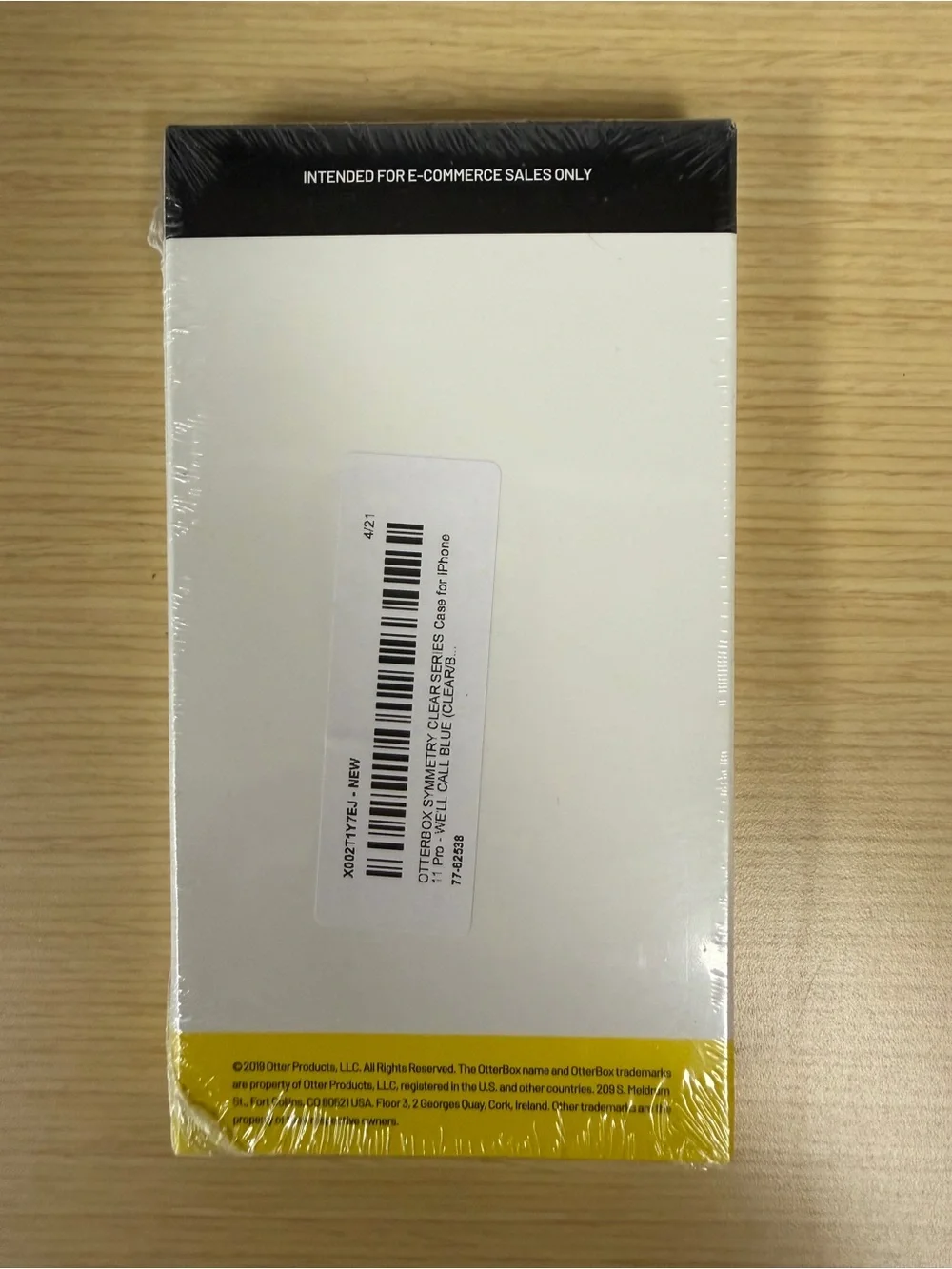 OtterBox Symmetry Clear Series for iPhone 11 Pro, Well Call Blue (Clear)